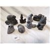 Image 1 : eight wolves original soapstone figurines