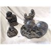 Image 1 : four wolves original soapstone figurines