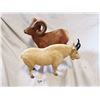 Image 1 : sheep and goat figurines, Breyer USA