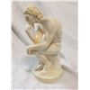 Image 2 : Santini thinker figurine, Italy, 7" high