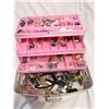 Image 1 : fishing tackle box full of jewelry