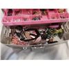 Image 4 : fishing tackle box full of jewelry