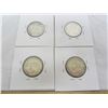 Image 2 : 4 Silver Quarters 1942,1943,1944,1945