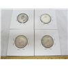 Image 2 : 4 Silver Quarters 1946,1947,1947,1949