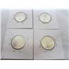 Image 2 : 4 Silver Quarters 1964, 1964,1965, 1967