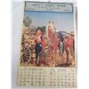 Image 2 : 2 Cow Girl  Calendars Jack's Men's Wear Red Deer 1959  and Mountain View Store 1962