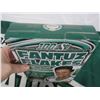 Image 4 : Lot of Saskatchewan Rough Riders Flag ,Toque, Sealed Box of Fantuz Flakes