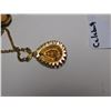 Image 7 : BRASE EARRINGS, KEYS PEARL EARINGS, AND CELEBRITY NECKLACE