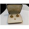 Image 1 : BLACK HILLS GOLD CUFFLINK AND TIE TACK SET