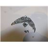 Image 3 : VINTAGE SCARCE “NOLAN MILLAR” BLUE DESIGNER CRYSTAL BIRD IN FLIGHT