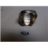 Image 8 : VINTAGE THUNDERBIRD STERLING BIKER RING, SIZE 13
