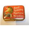 Image 1 : BEST TALKING MACHINE NEEDLES, EMPTY TIN, BLUE AND GOLD GRAMAPHONE