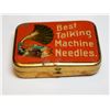 Image 2 : BEST TALKING MACHINE NEEDLES, EMPTY TIN, BLUE AND GOLD GRAMAPHONE