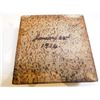 Image 6 : ANTIQUE JANUARY 22, 1914, WOOD BURNING WOOD ETCHED WOOD BOX