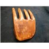 Image 2 : VINTAGE HAND CARVED MAHOGANY HAND
