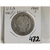 Image 1 : 1905-S USA silver half dollar