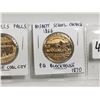 Image 4 : three gold colored Prince Albert, SK Tokens