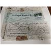 Image 4 : over 100 year old bank cheques lot