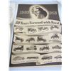 Image 3 : 1953 Ford Graphic Newpaper Celebrating 50 Years in Business