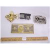 Image 1 : Lot of 4 Vintage Belt Buckles