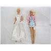 Image 1 : 2 Vintage Barbie Dolls with Clothing