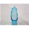 Image 3 : Unsigned Glass Vase Blue 17 inches High Good Condition