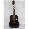 Image 1 : Vintage Mahogany Bird Guitar in Good Shape with Case