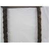 Image 3 : Large Antique Hand Carved Tramp Art Picture Frame Rare