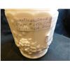Image 2 : WESTMORELAND PANELED GRAPE 1881 MILKGLASS, CANDY JAR AND LID