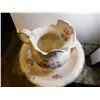 Image 3 : WASHSTAND PITCHER AND BASIN