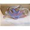 Image 2 : VINTAGE MURANO GLASS NAPKIN/LETTER HOLDER 9”