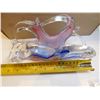 Image 6 : VINTAGE MURANO GLASS NAPKIN/LETTER HOLDER 9”