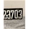 Image 3 : 1919 porcelain sask license plate