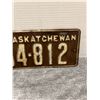 Image 3 : 1935 sask license plate