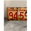 Image 2 : 1945 sask license plate