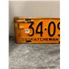 Image 2 : 1947 sask farm license plate