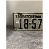 Image 2 : 1948 sask license plate