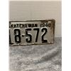 Image 3 : 1948 sask license plate