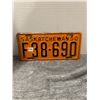 Image 1 : 1950 sask license plate