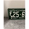 Image 2 : 1956 sask license plate