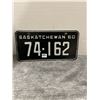 Image 1 : 1960 sask license plate