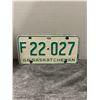 Image 1 : 1966 sask farm license plate