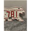 Image 3 : 1977 northwest territories polar bear plate