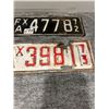 Image 3 : 2- nova scotia license plates 1972-1973