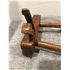 Image 5 : vintage moulding plane- complete brass hardware- stamped higgs- J.L.