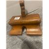Image 2 : wooden moulding plane- stamped cast steel