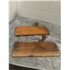 Image 4 : 2 wooden moulding planes- stamped gough and mouren-c nurse