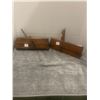 Image 1 : 2 wooden moulding planes- stamped nelson and simpson