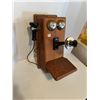 Image 2 : long box oak telephone (complete)
