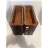Image 2 : 4 oak sewing drawer boxes